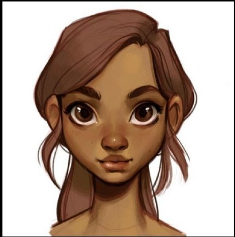 Illustrated portrait of Lydia, the user persona